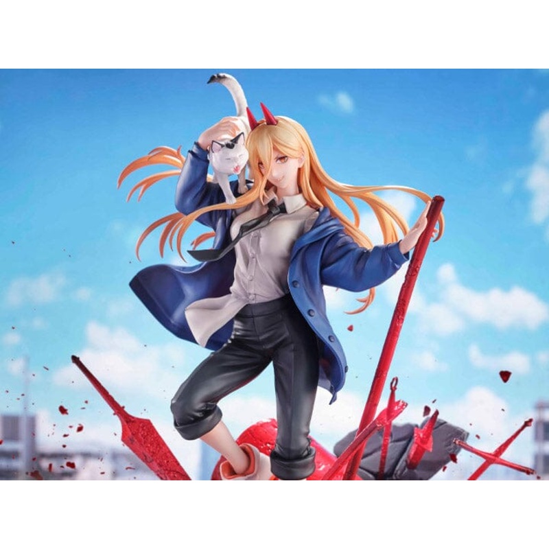 Chainsaw Man S-Fire Power & Meowy 1/7 Scale Figure