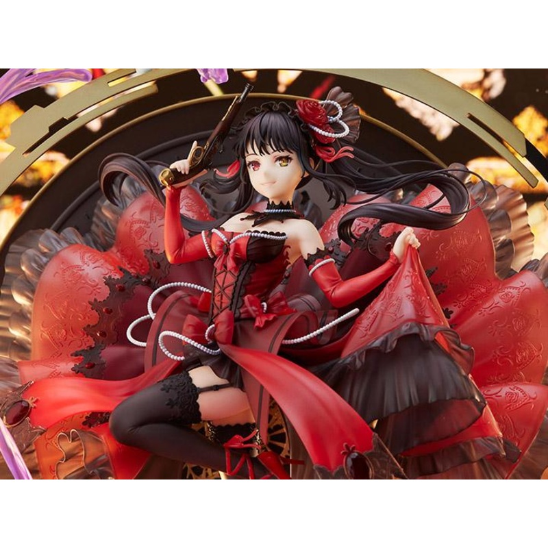 Date A Bullet Kurumi Tokisaki (Pigeon Blood Ruby Dress Ver.) 1/7 Scale Shibuya Scramble Figure