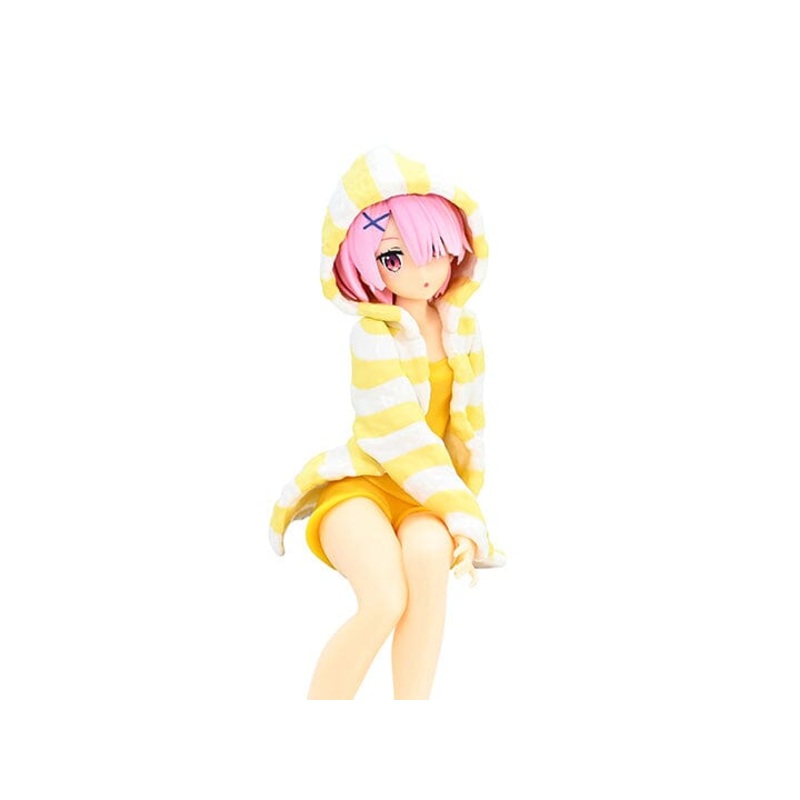 Re Zero Starting Life in Another World Ram (Room Wear Yellow Color Ver.) Noodle Stopper Figure