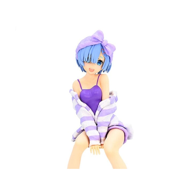 Re Zero Starting Life in Another World Rem (Room Wear Purple Color Ver.) Noodle Stopper Figure