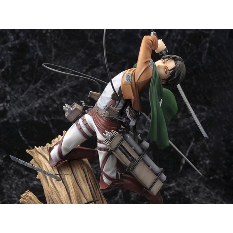 Attack on Titan ArtFX J Levi (Renewal Package Ver.) 1/8 Scale Figure (Reissue)