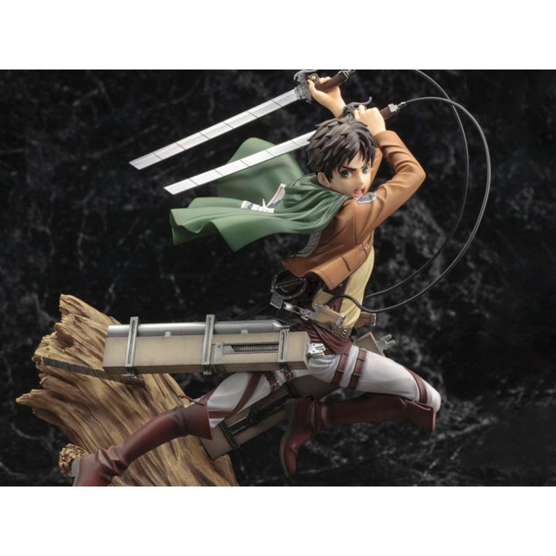 Attack on Titan ArtFX J Eren Yeager (Renewal Package Ver.) 1/8 Scale Figure