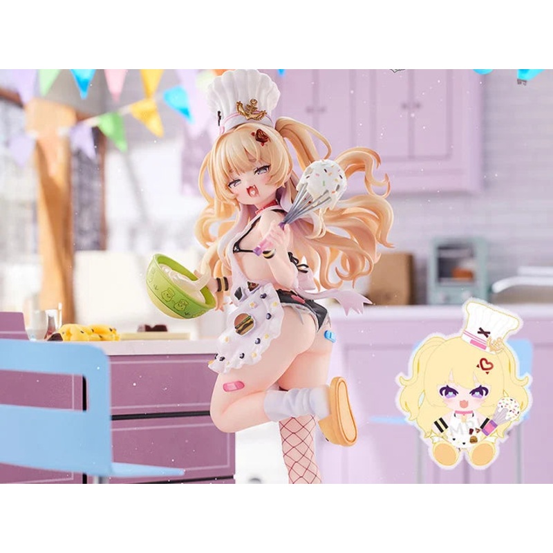 Azur Lane Bache (Anniversary Illustration Deluxe Ver.) 1/7 Scale Figure with Plushie