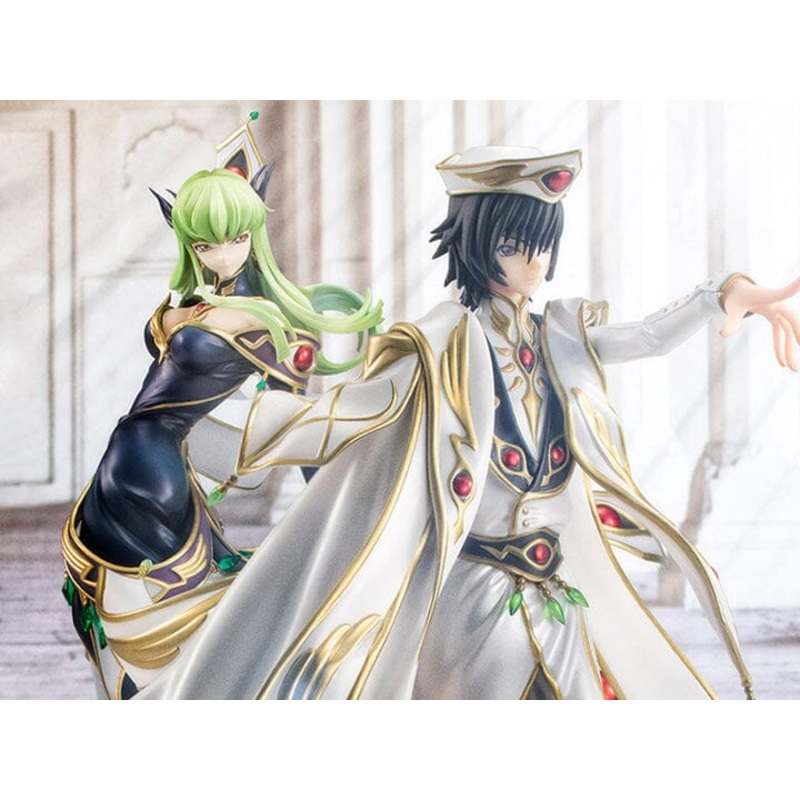Code Geass  Lelouch of the Rebellion R2 Precious G.E.M. Lelouch vi Britannia and C.C. (Britannian Costume Ver.) Set
