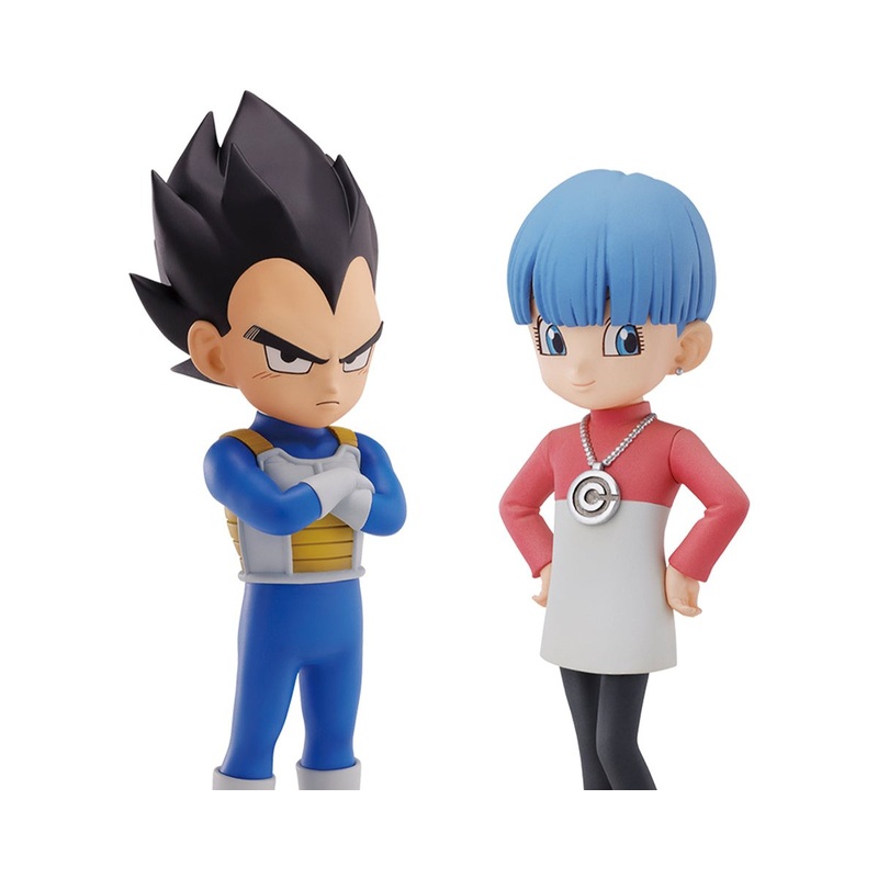 Dragon Ball Daima Masterlise Plus Ichibansho Vegeta (Mini) & Bulma (Mini) Figure Set