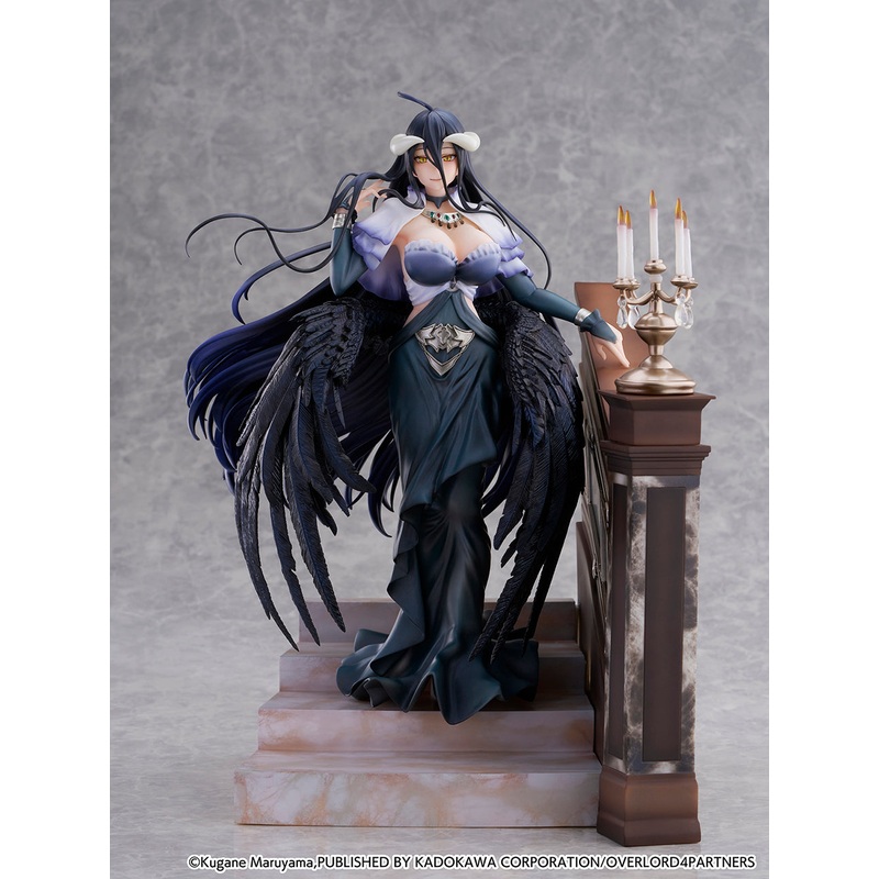 OVERLORD – Albedo 1/7 Scale Figure -Jet Black Dress Ver.-