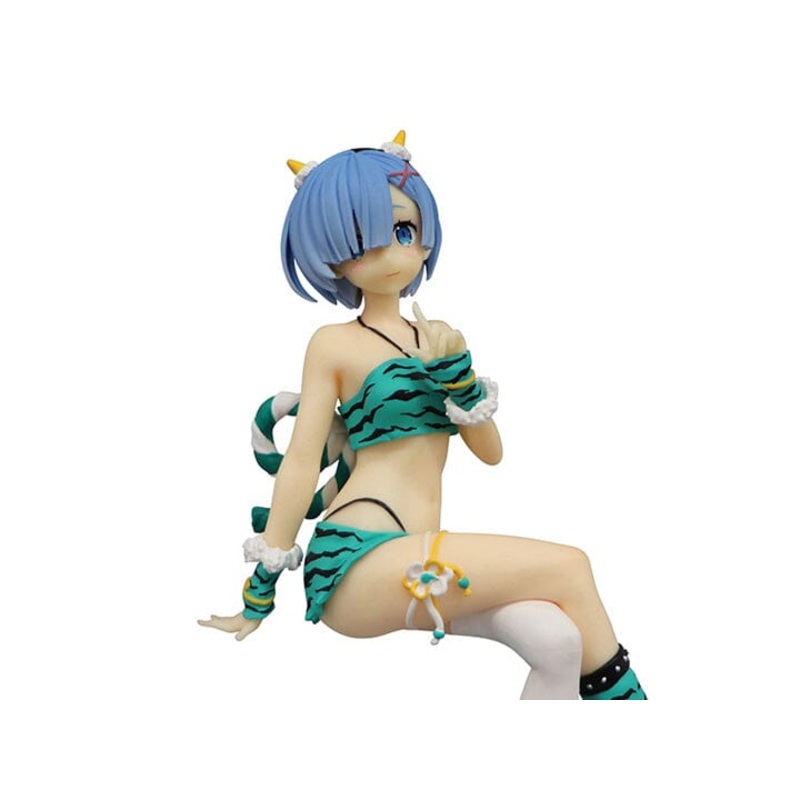 Re Zero Starting Life in Another World Rem (Demon Costume Green Ver.) Noodle Stopper Figure
