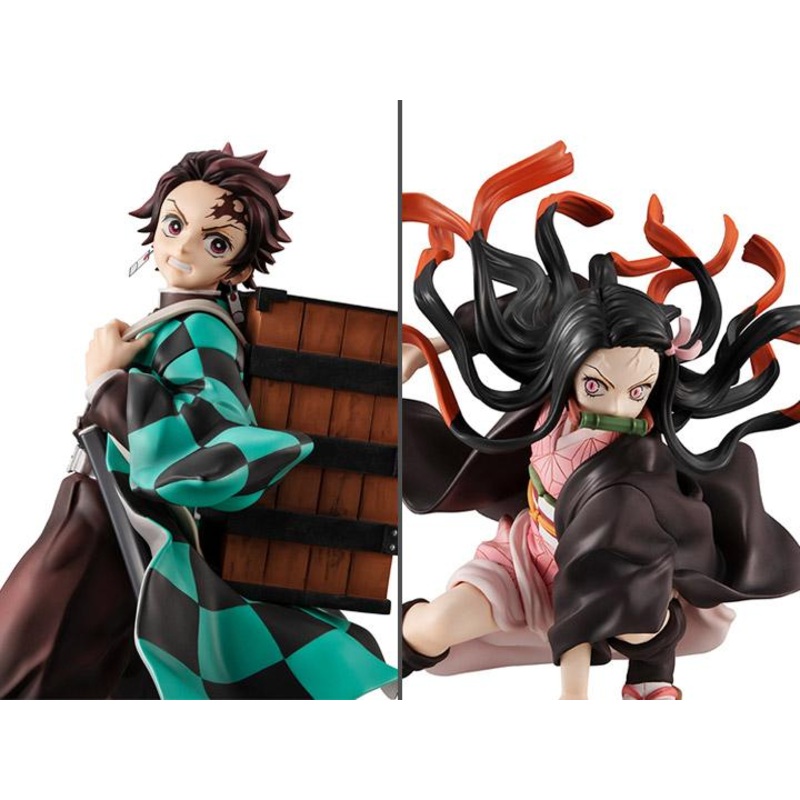 Demon Slayer Kimetsu no Yaiba Precious G.E.M. Tanjiro & Nezuko Kamado (Brother & Sister)