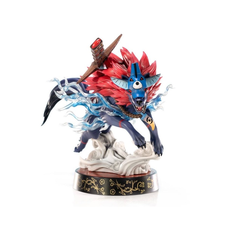 OKAMI: OKI (WOLF FORM) PVC STATUE BY FIRST 4 FIGURES