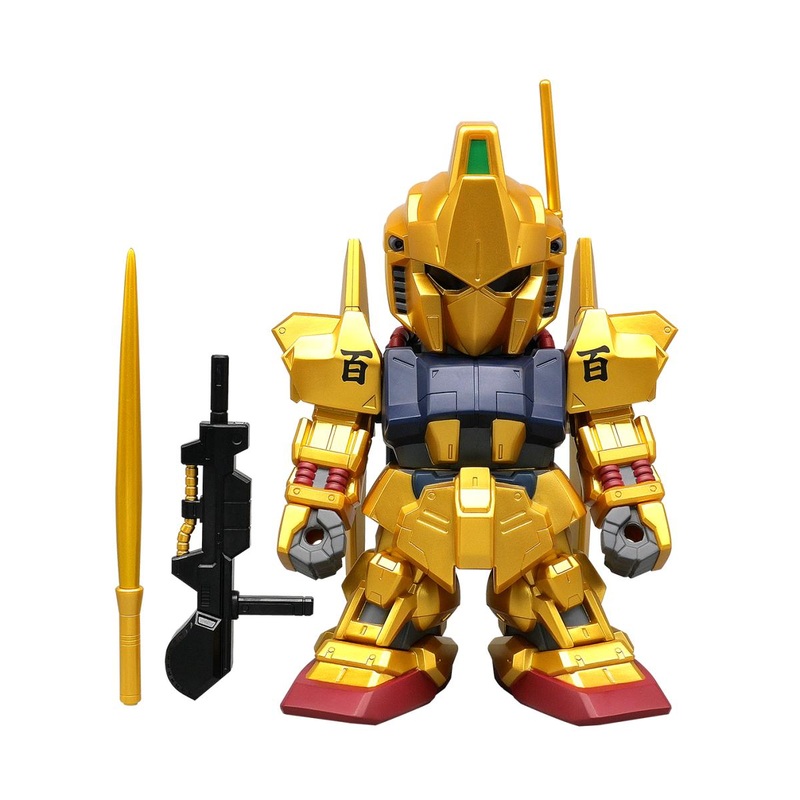 GUNDAM – SD Hyakushiki Gold Ver. – Jumbo Sofbi Figure 24cm