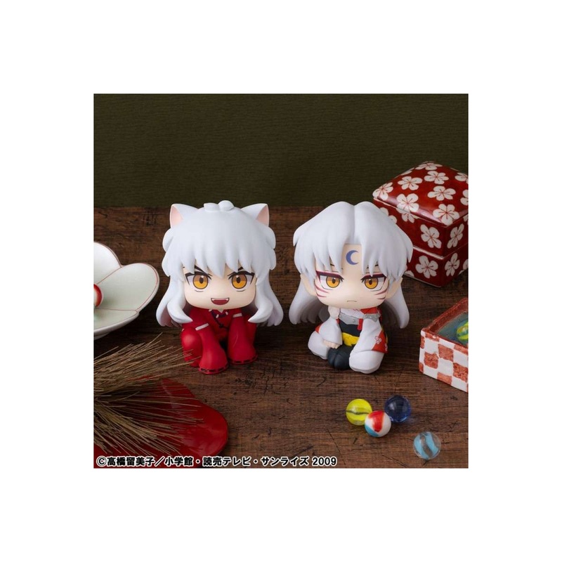 Inuyasha PVC Figure Look Up Inuyasha & Sesshomaru 11 cm (with gift)