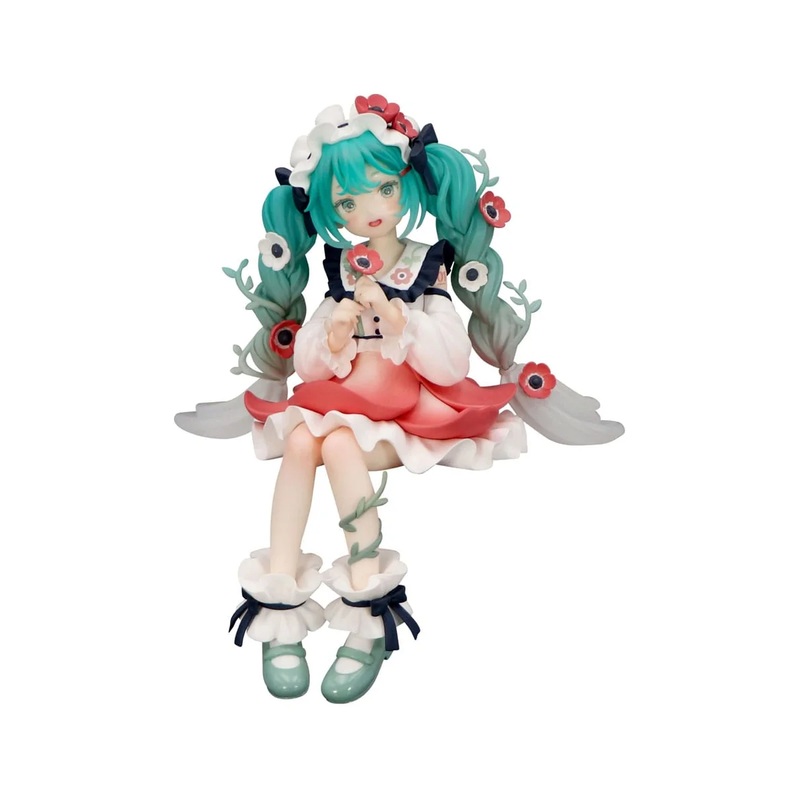 Hatsune Miku Noodle Stopper Hatsune Miku Flower Fairy Anemone 14 cm Figurine