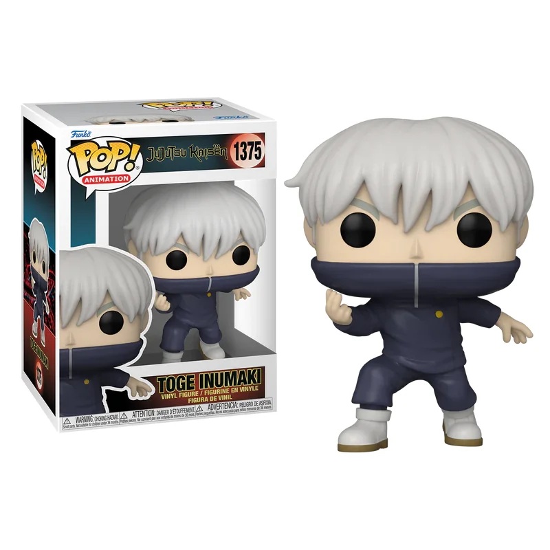 JUJUTSU KAISEN – POP Animation No. 1375 – Toga Inumaki with Chase Pop figures