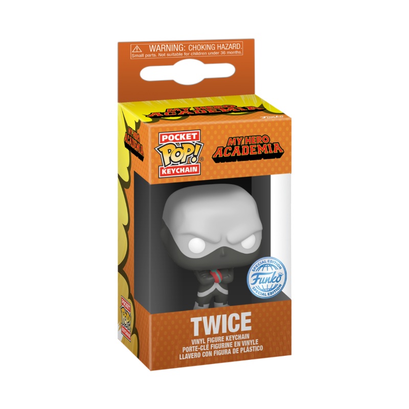 My Hero Academia Pocket Pop Twice Mr. Compress Hideout Figurine