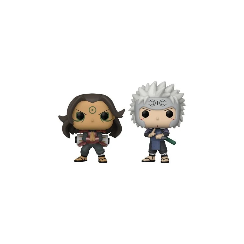 Pop! Anime: Naruto Shippuden – Hashirama and Tobirama 2-Pack Pop figures
