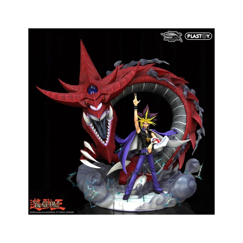 Yu-Gi-Oh! – Yami Yugi & Slifer statuette 51 cm