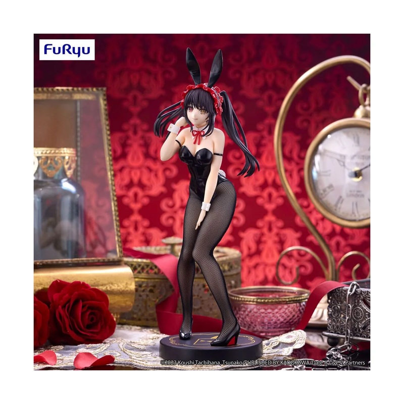 Date A Live V BiCute Bunnies Kurumi Tokisaki Black Color Ver. 29cm Figurine