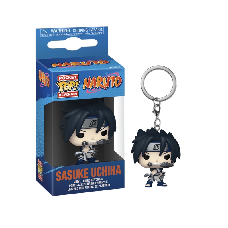 NARUTO CLASSIC – Pocket Pop Keychain – Sasuke Uchiha
