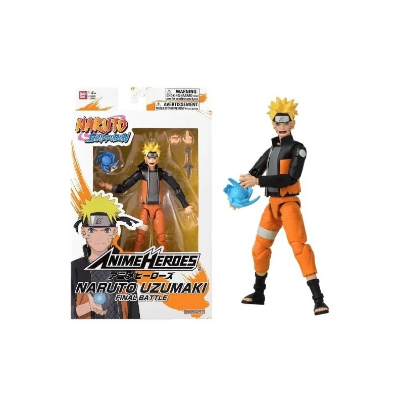 NARUTO – Naruto “Final Battle” – Figure Anime Heroes 17cm Figurine