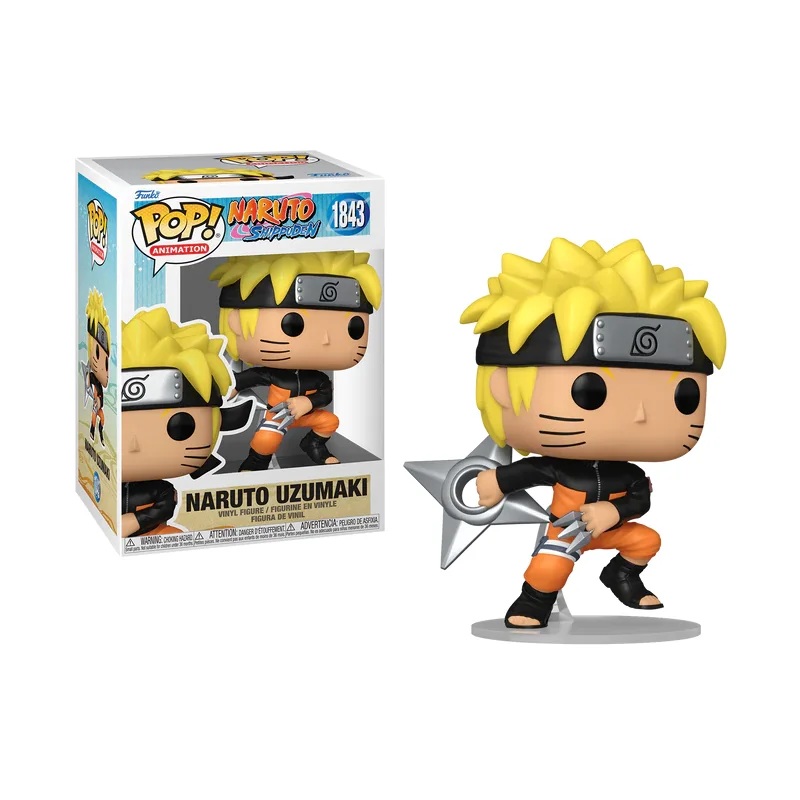 NARUTO SHIPPUDEN – POP Animation N 1843 – Naruto with Chase (MT) Pop figures