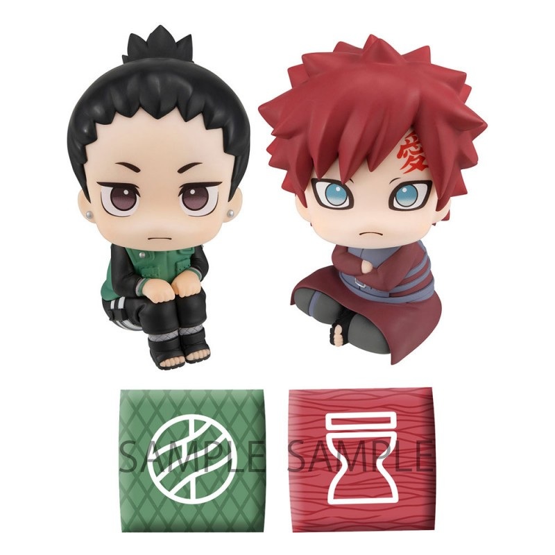 Naruto Shippudens PVC Look Up Nara Shikamaru&Gaara set 11 cm Figurine