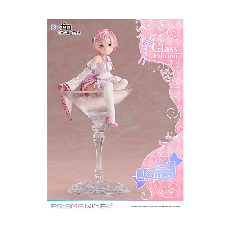 ReZERO Starting Life in Another World 1/7 Prisma Wing Ram Glass Edition 24 cm