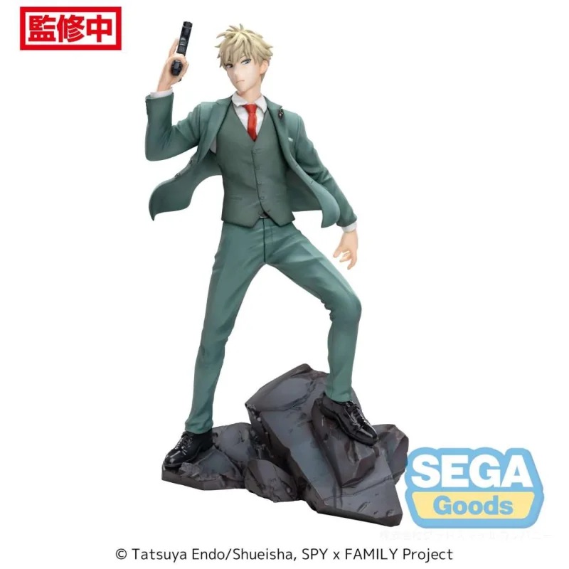Spy x Family Loid Twilight Mission Extend Luminasta Figure 22cm Figurine