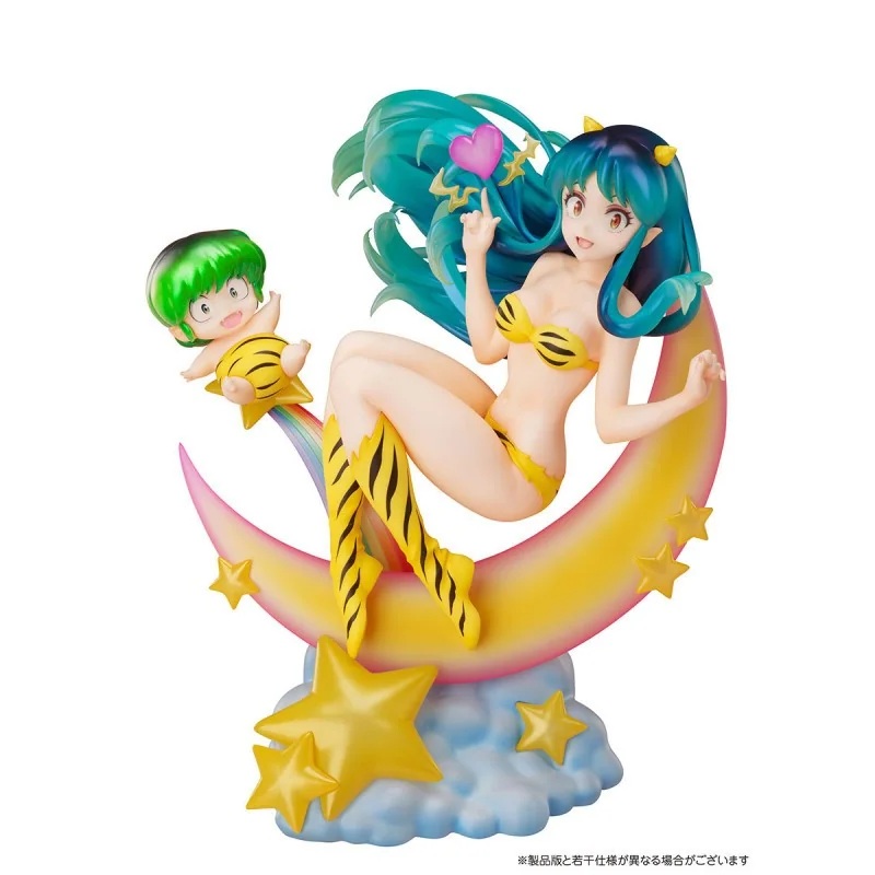 Urusei Yatsura Lum & Ten Box Cafe & Space Collaborationn 20 cm Figurine