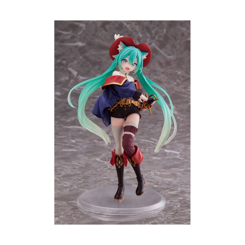 Hatsune Miku PVC Figure Hatsune Miku Wonderland Puss in Boots 18 cm