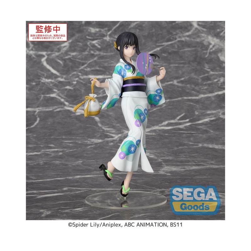 Lycoris Recoil Luminasta PVC statuette Takina Inoue Festival in Yukata 19 cm
