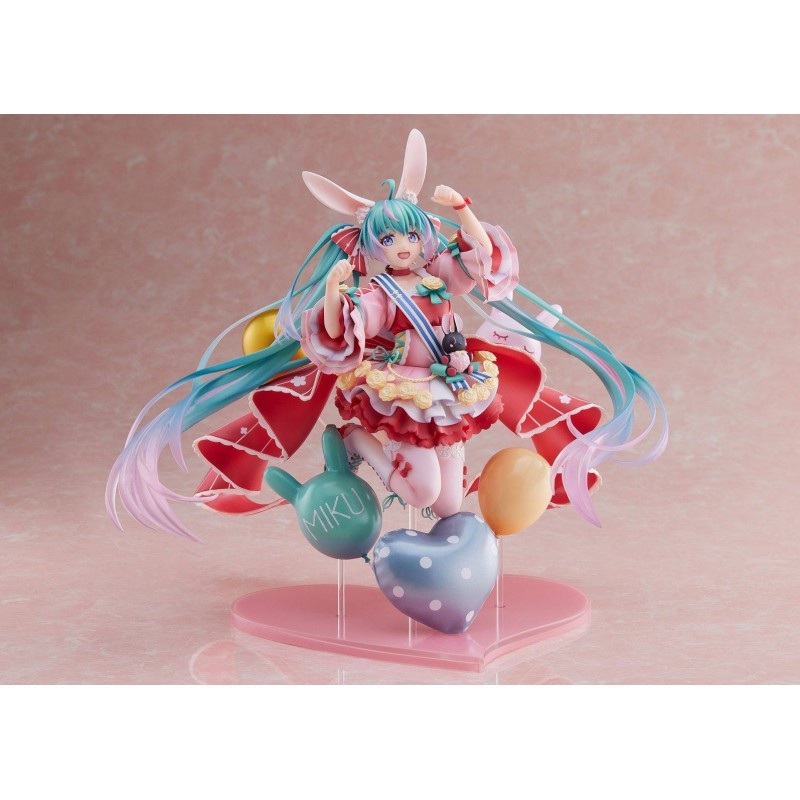 Miku Hatsune PVC Statuette 1/7 Miku Hatsune Birthday 2021 (Pretty Rabbit Ver.) by Spiritale 21 cm