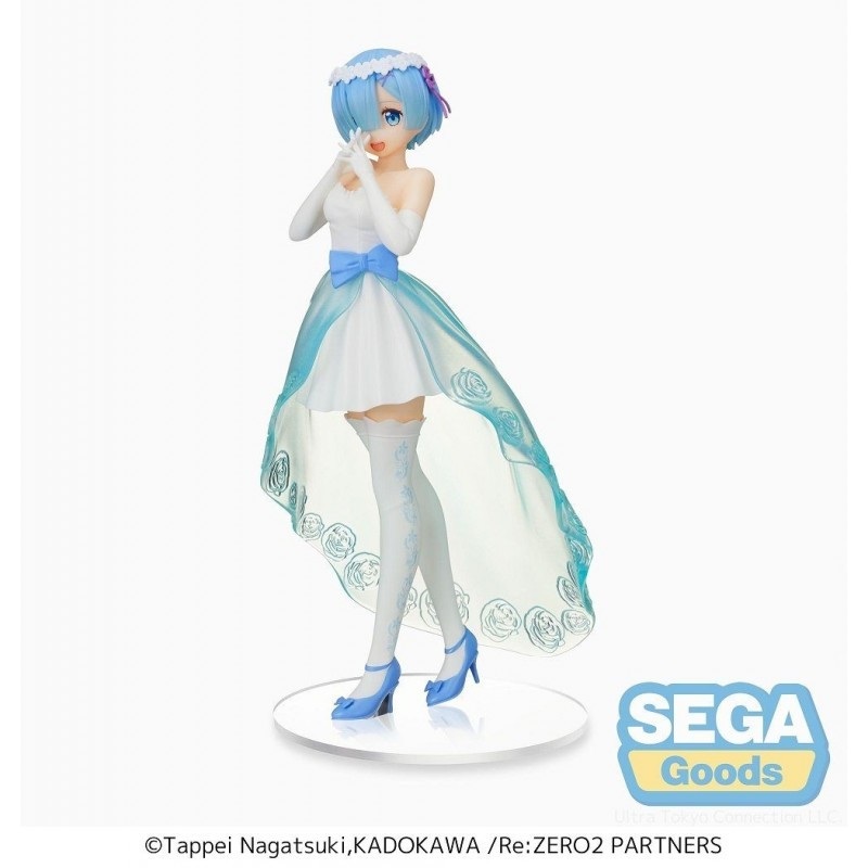 Re Zero Rem Wedding Dress Ver. SPM Figure Figurine