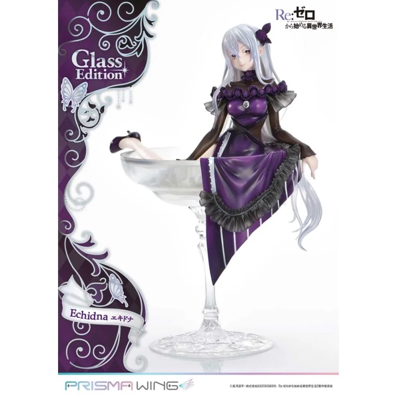 Re:ZERO Starting Life in Another World – 1/7 Prisma Wing Echidna Glass Edition 24 cm Figurine