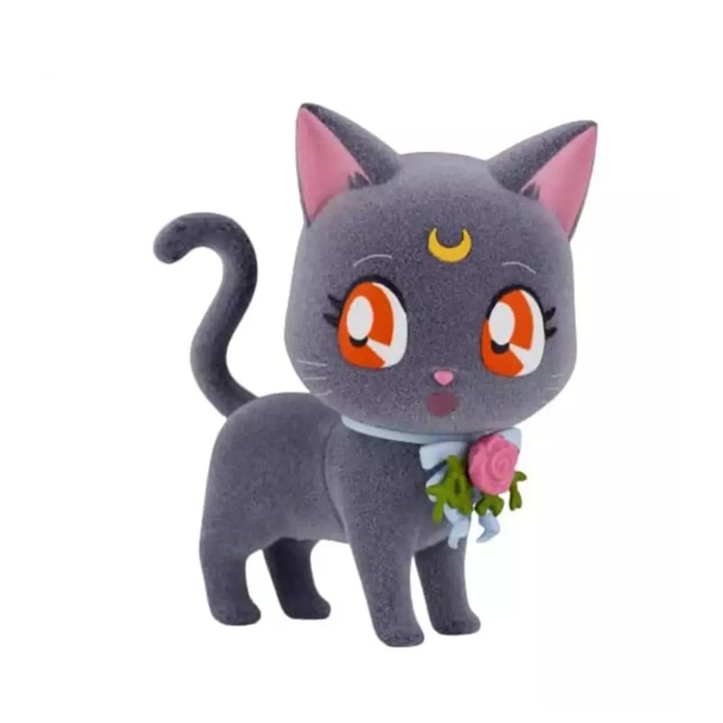 Pretty Guardian Sailor Moon Luna Fluffy Puffy Dress Up Style Figure by Banpresto