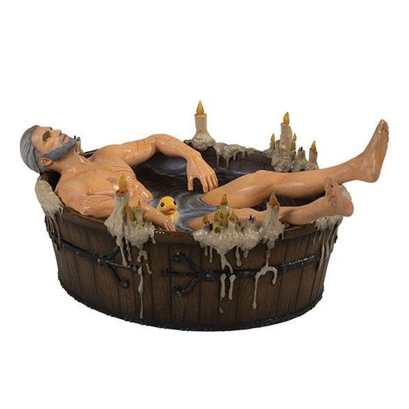 Witcher 3 WH Statuette Geralt Bath