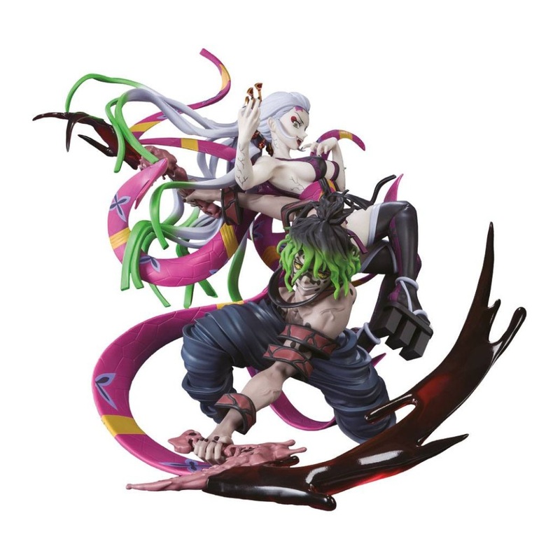 Demon Slayer Kimetsu No Yaiba Daki And Gyutaro Figuarts Zero PVC Figure by Bandai