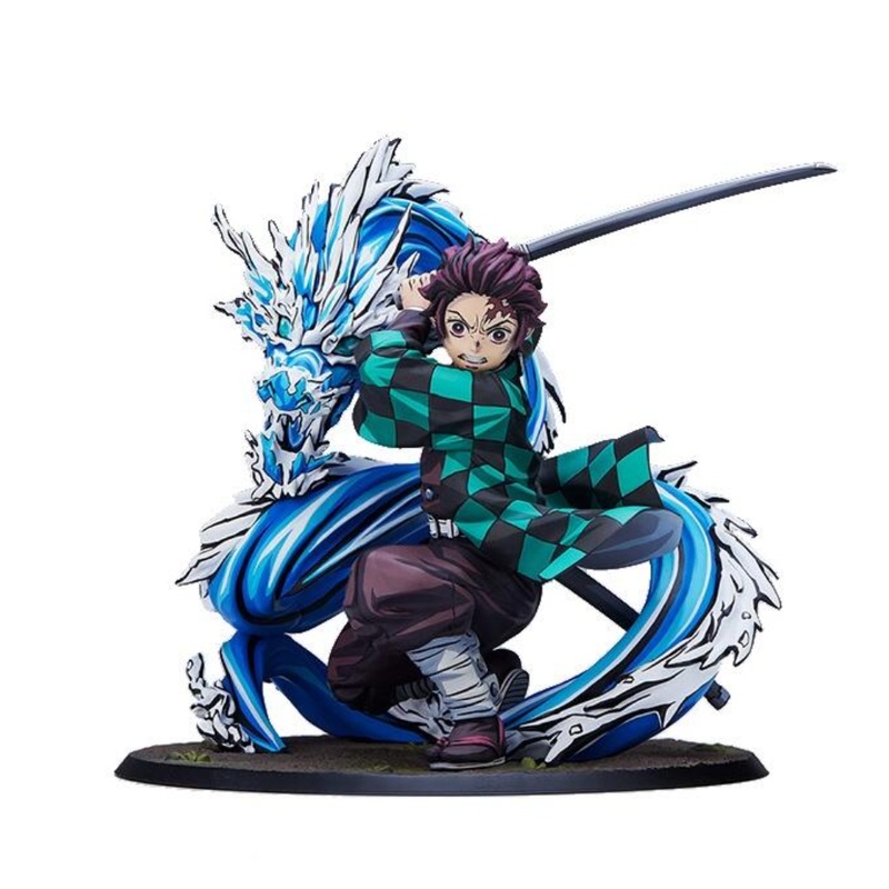 Demon Slayer Kimetsu No Yaiba Tanjiro Kamado Total Concentration Paint Version 1/8 Scale Figure by Aniplex