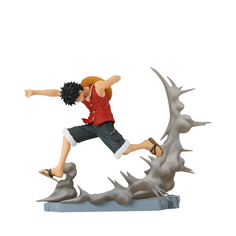 ONE PIECE SENKOZEKKEI MONKEY.D.LUFFY Figure By Banpresto