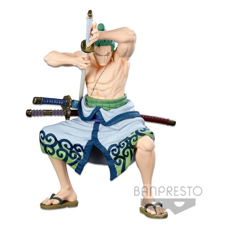 One Piece World Figure Colosseum 3 Super Master Stars Piece Roronoa Zoro (The Original)