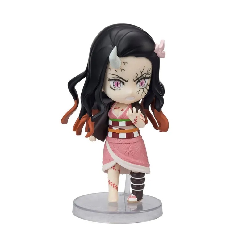 Demon Slayer Kimetsu No Yaiba Nezuko Kamado Demon Form Advancing Version Figuarts Mini Action Figure by Bandai