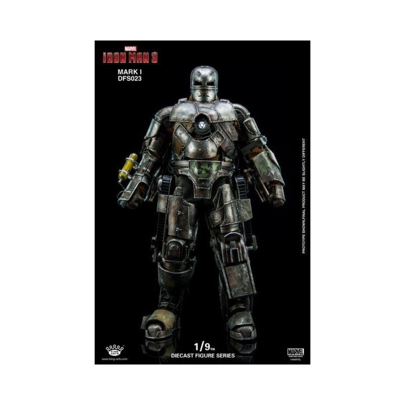 King Arts : Marvel – Diecast Iron Man Mark MK1