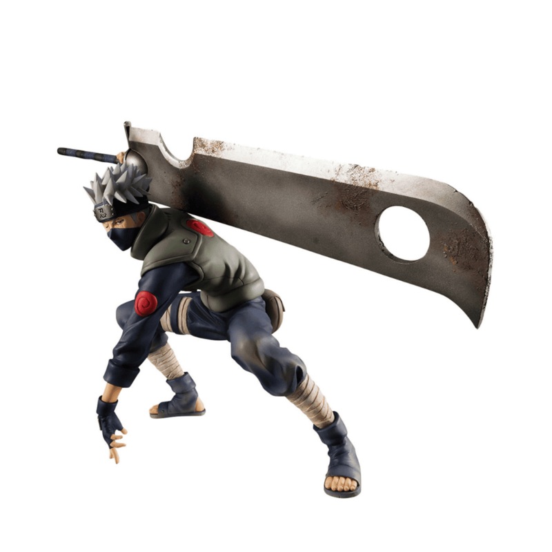 Naruto Shippuden Kakashi Hatake Great Ninja G.E.M. Figure by MegaHouse