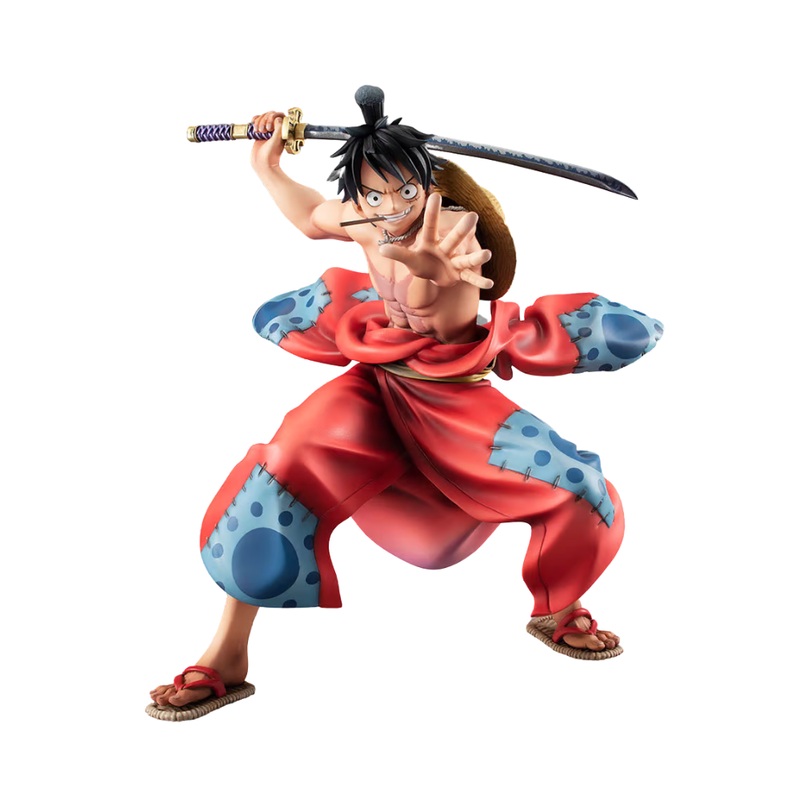 One Piece Monkey D Luffy – Luffy Taro Warriors Alliance Portrait of the Pirates Figure by Megahouse