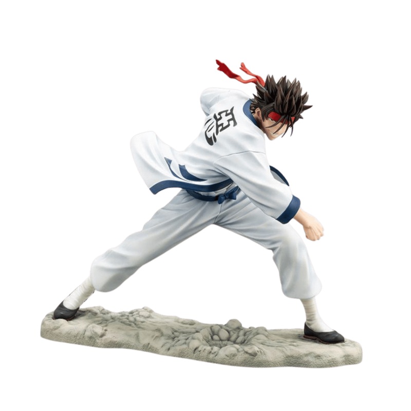 Rurouni Kenshin: Meiji Swordsman Romantic Story ArtFX J Sanosuke Sagara 1/8 Scale Figure By Kotobukiya
