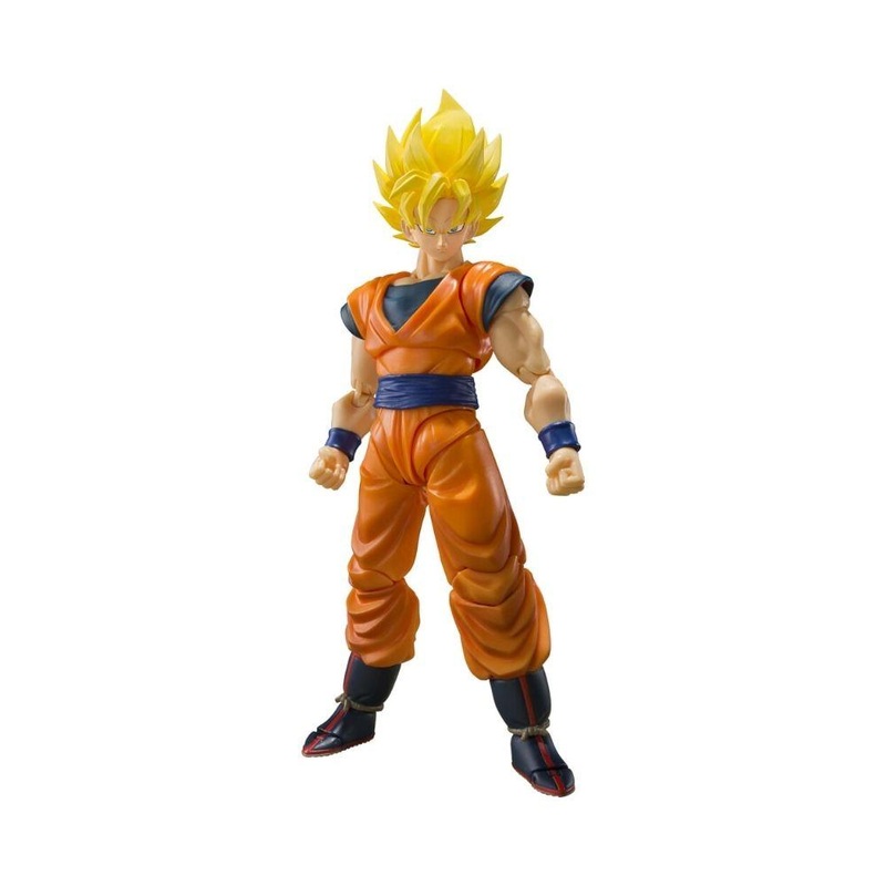 Dragon Ball Z Super Saiyan Full Power Son Goku 1/12 Scale Action Figure by Bandai Tamashii