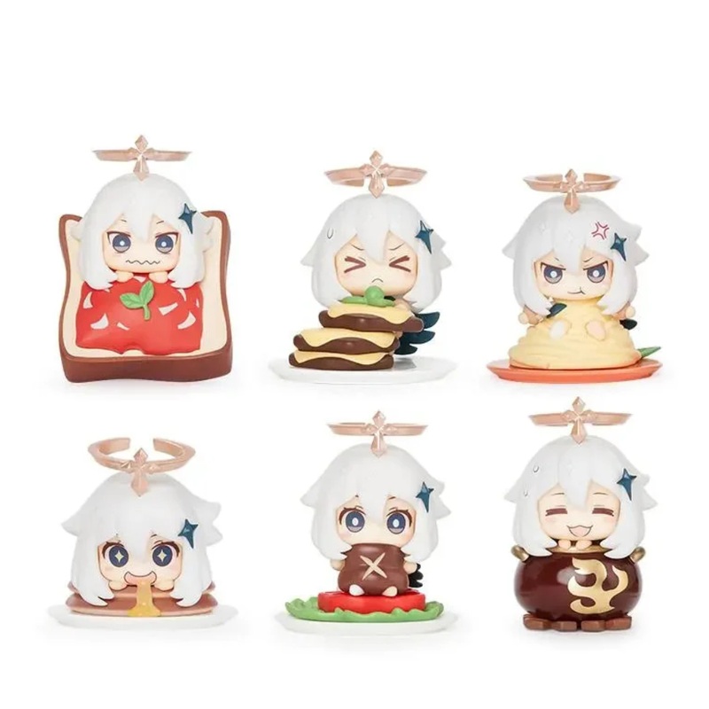 Genshin Impact – Paimon is Not Emergency Food! Paimon Gourmet Collectible Figure by Mihoyo (1 Random)