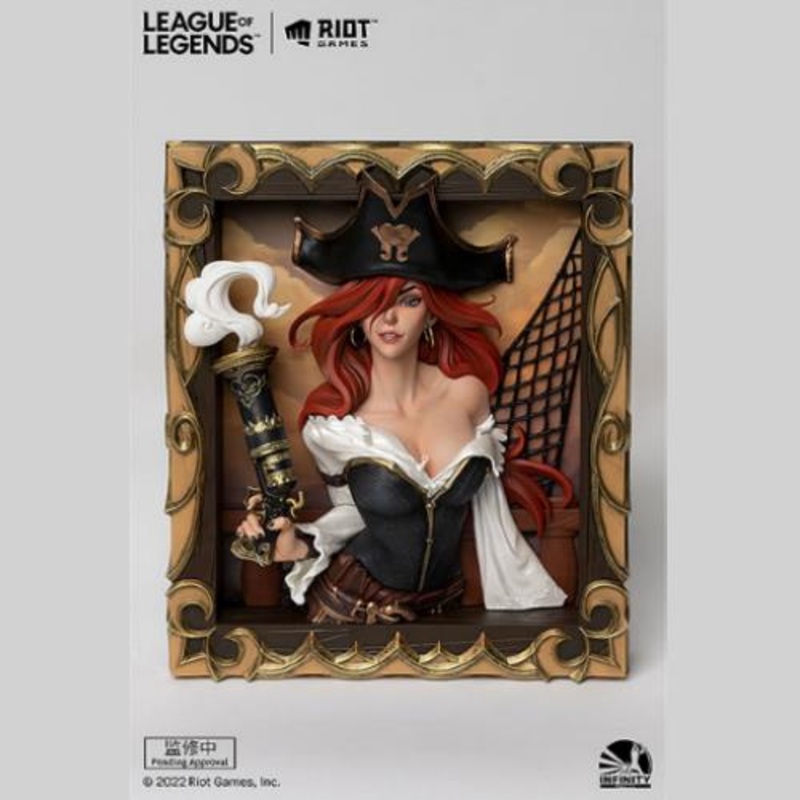 Infinity Studio x League of Legends The Bounty Hunter – Miss Fortune 3D Frame Complete Figure