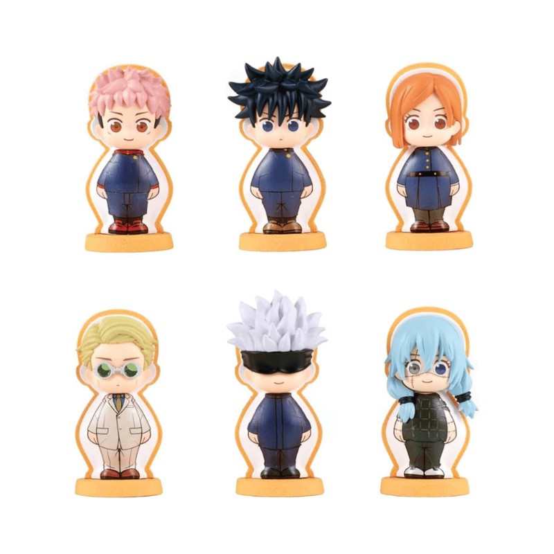 JUJUTSU KAISEN cookie decolle vol.1  MINI COLLECTIBLE FIGURES By Bandai (1 RANDOM)