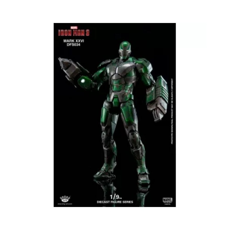 King Arts : Marvel – Diecast Iron Man 3 Mark XXVI