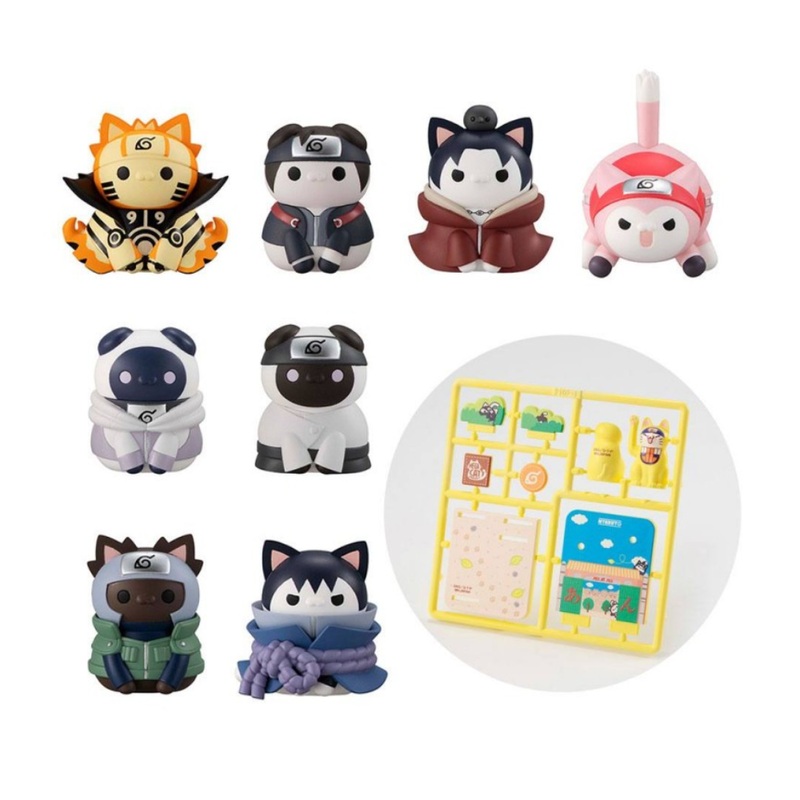 Naruto Shippuden Mega Cat Project Nyaruto!  Version Break OutFourth Great Ninja War with Free Gift by Megahouse